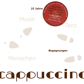 Cappuccino CD Begegnungen 2012 präsentiert die Rhytmen aller zehn Turniertänze